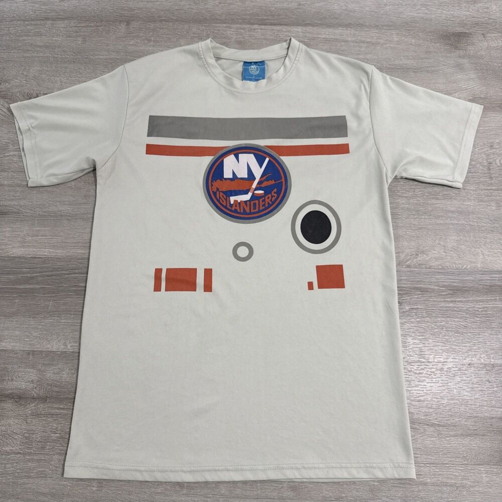 New York Islanders Star Wars Shirt Men’s Ivory The Last Jedi Tee Size XL